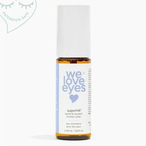 NWT We Love Eyes superHA Eyelid and Eyelash Micellar Water